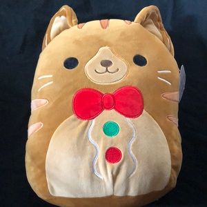 Gingerbread Cat (Christmas Edition) Squishmallow